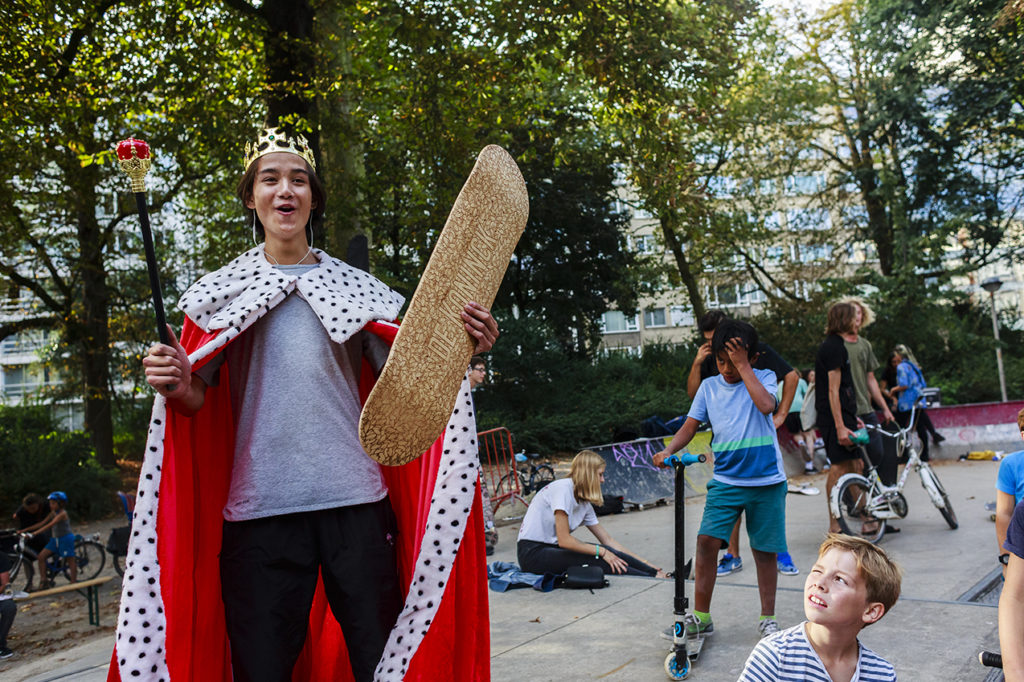 King of the Skate, Skate competitie op de StadPark